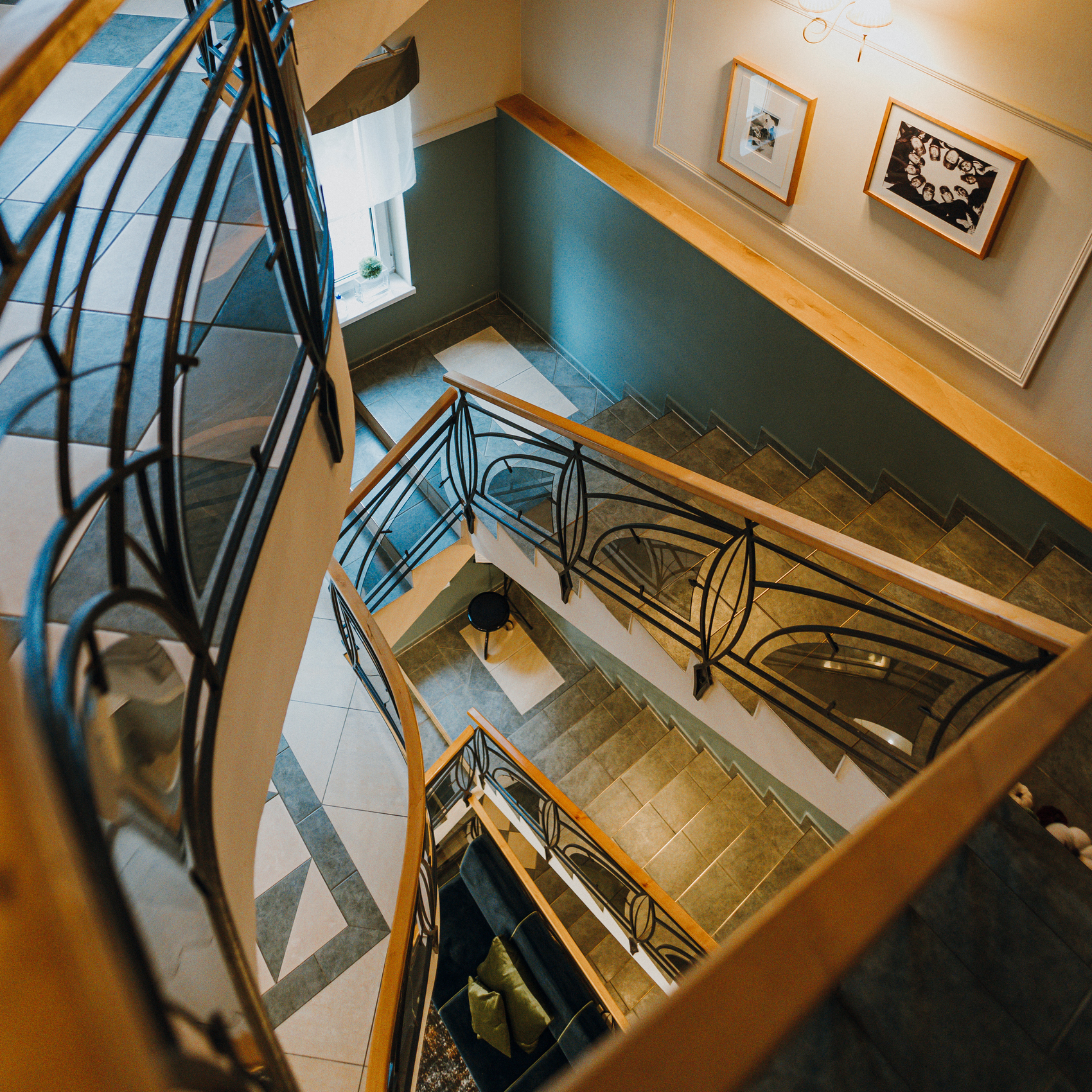 Hotel Piano Szeged lépcsőház
