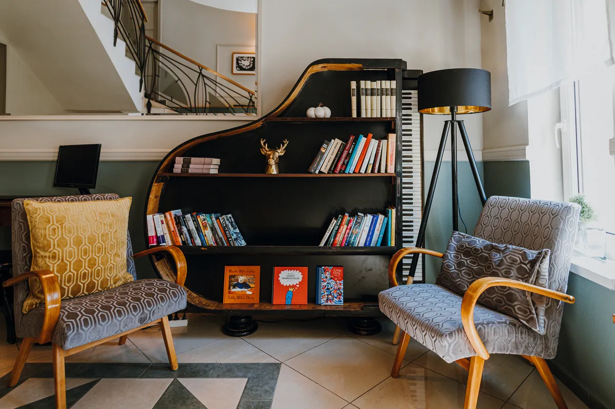 Hotel Piano Szeged - zongora újrahasznosítva