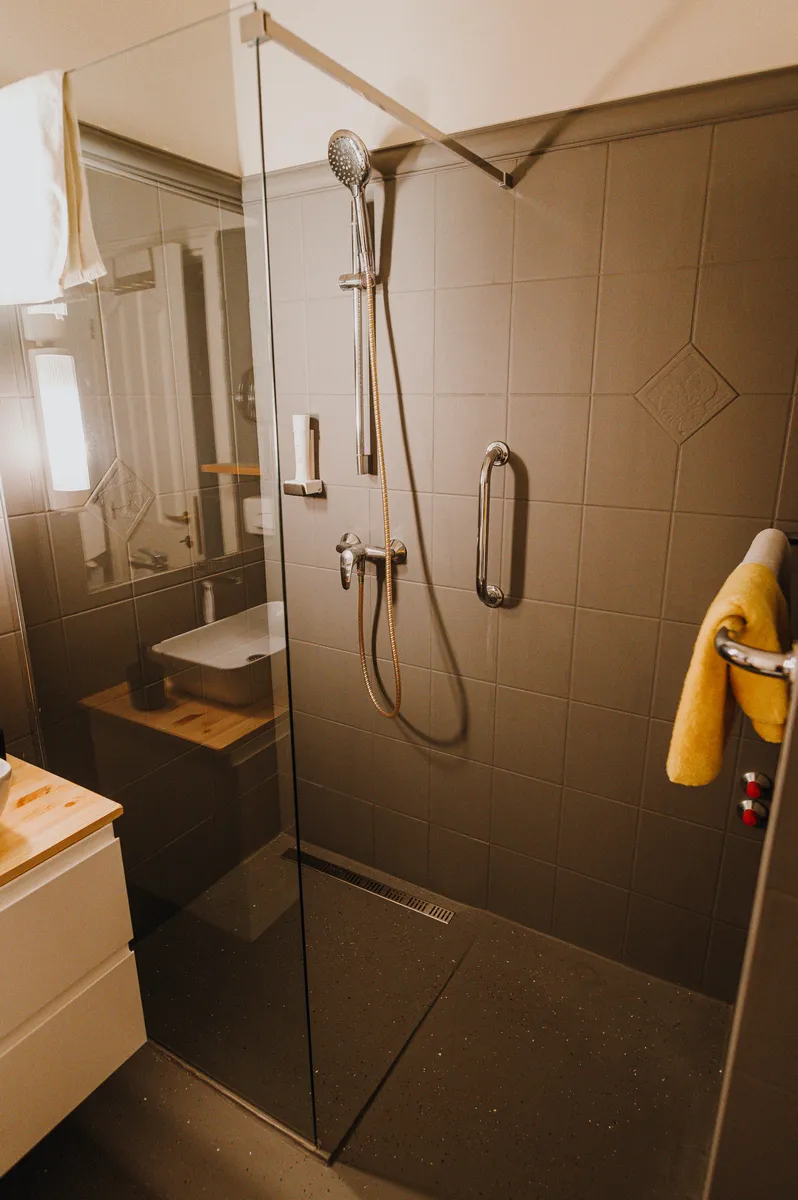 családi szoba fürdőszoba